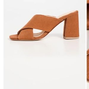 Shekudo mule Agbo size 7 never worn. New in box! Color burnt seinna